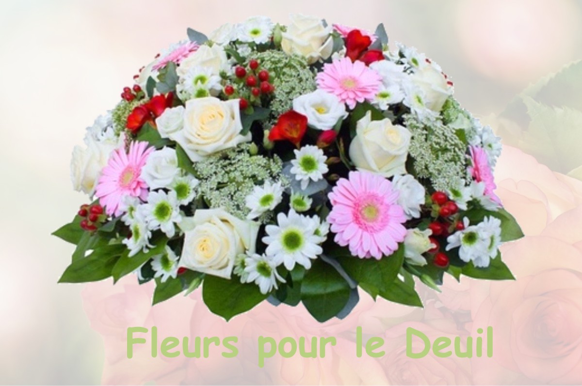 fleurs deuil CASTELNAU-D-AUZAN